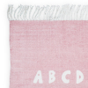 Jollein Teppich 90x130 ABC blush pink Detailansicht