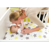 ZEWI bébé-jou FIX-Decke mit Gilet 90x200cm - lime stars