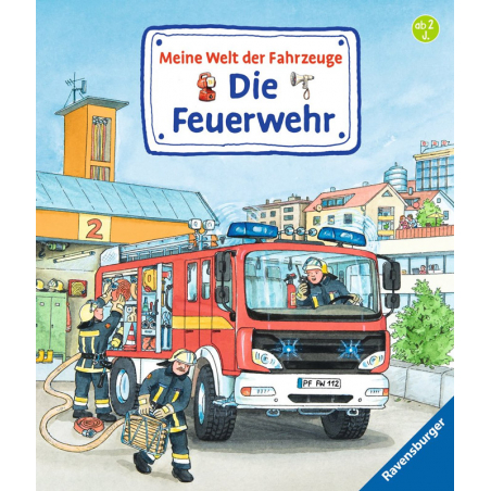 RAVENSBURGER "Meine Welt der Fahrzeuge: Die Feuerwehr"