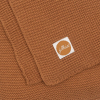 Jollein Decke 75x100cm Basic knit caramel Detailansicht
