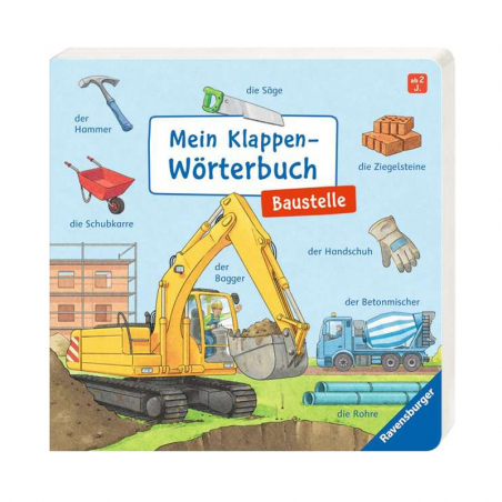 RAVENSBURGER "Meine Klappen-Wörterbuch: Baustelle"