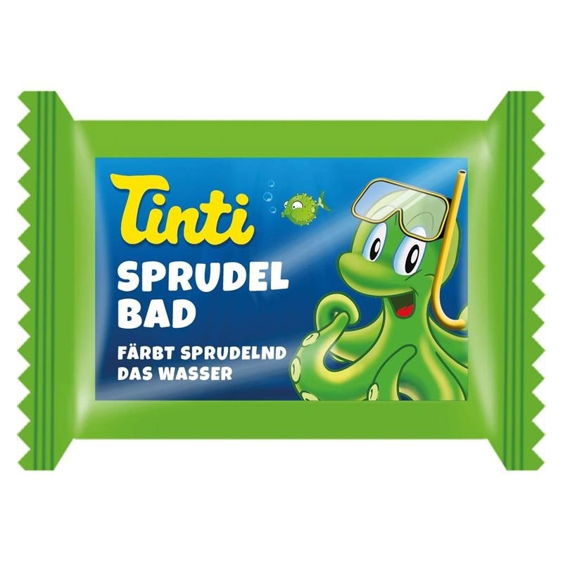 TINTI Sprudelbad Tabs Grün mit Duft Honigmelone