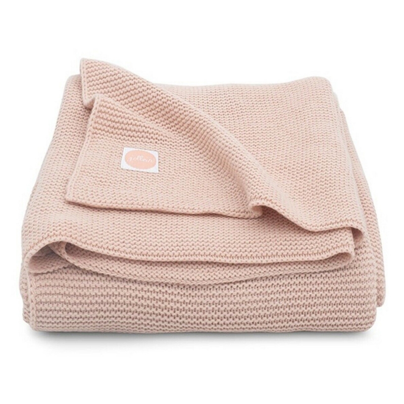 Jollein Decke 75x100cm Basic knit Pale Pink