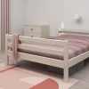 FLEXA Classic Bett 140x200cm weiss lasiert Detailansicht