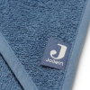 Jollein Babybadetuch 75x75cm Frottee Jeans Blue Detail
