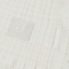 Jollein Decke 75x100cm Musselin "Fringe" Ivory Detailansicht