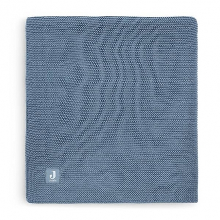 Jollein Decke 75x100cm Basic knit Jeans Blue