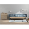 FLEXA POPSICLE Bett mit hinterer Absturzsicherung 120x200cm Blueberry Einrichtungsbeispiel