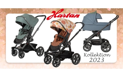 Vorgestellt: die neue Hartan Kinderwagenkollektion 2023