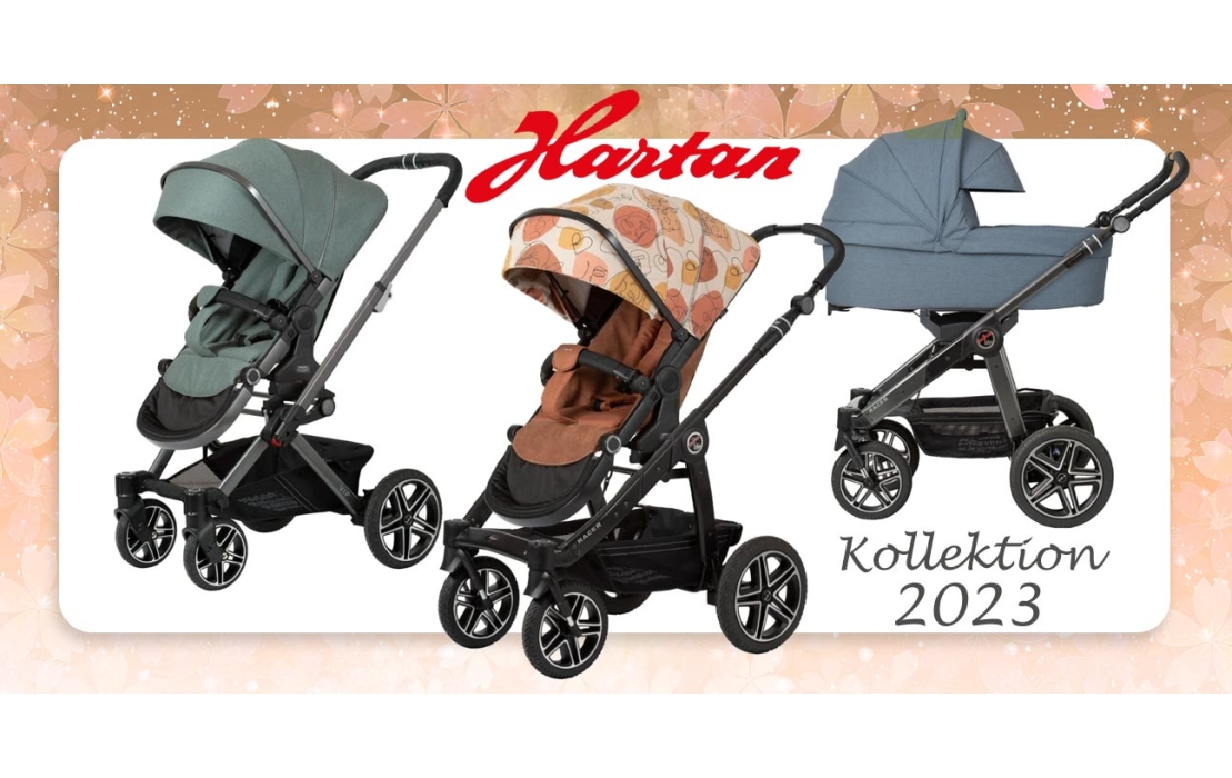 Vorgestellt: die neue Hartan Kinderwagenkollektion 2023