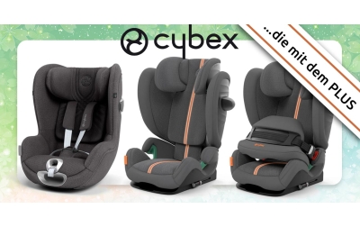Neue PLUS Stoffe für Cybex Autokindersitze