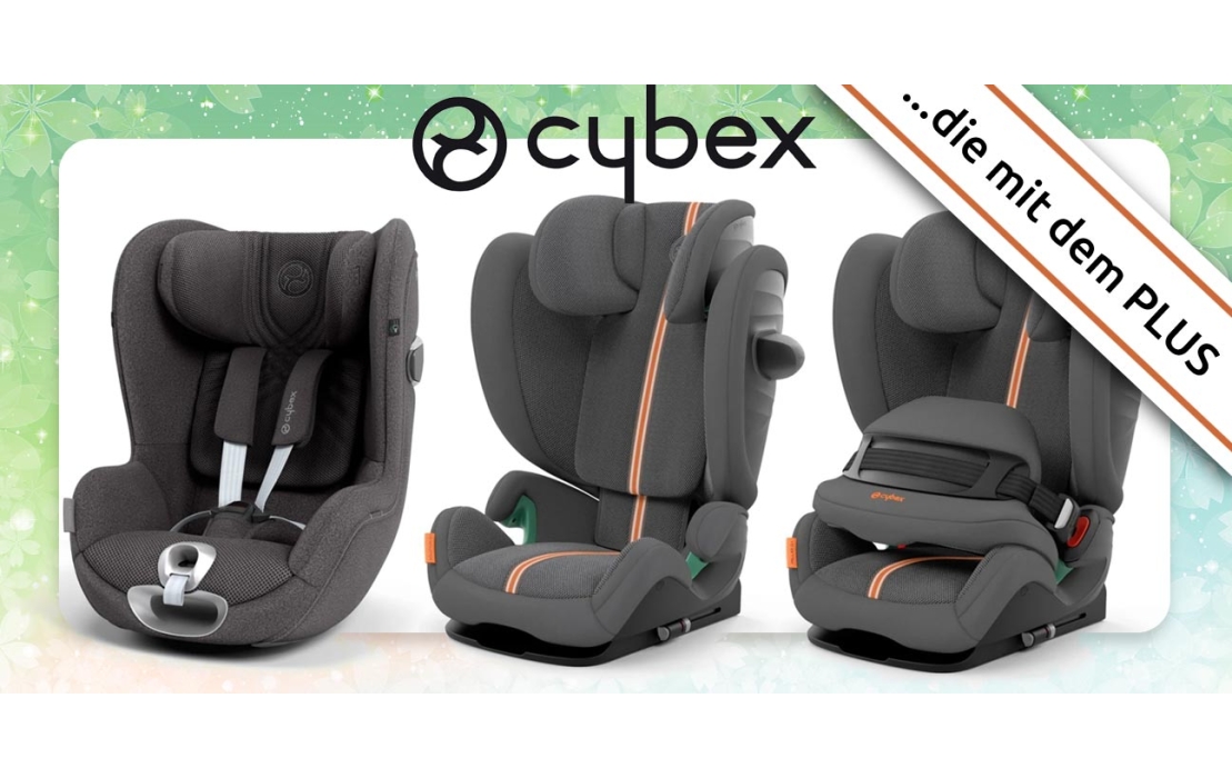 Neue PLUS Stoffe für Cybex Autokindersitze